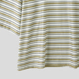 AIDASE  -  Men T Shirt Striped Summer O-neck Short Sleeve Male Tee Tops Streetwear Korean Style Fashion Casual Men Clothing aidase-shop