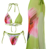 AIDASE  -  Sexy Three-piece Bikini Swimwear for Women Hot Spring Beach Fashionable And Advanced Elegant Underwear Set from Mainland Ch aidase-shop