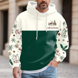 AIDASE  -  Fashion Christmas Print Hoodies Pullover For Men Long Sleeve Casual Warm Sweatshirts Large Sized Work Sport Wears Outdoor aidase-shop