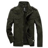 AIDASE  -  Men's Jacket Jacket, Spring and Autumn New Pure Cotton Men's Flying Jacket, Workwear, Oversized Casual Jacket aidase-shop