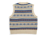 Aidase Sweater Vest Men O-neck Japanese Striped Stylish Harajuku Apricot Design All-match Unisex Clothing Knitwear Baggy Streetwear aidase-shop