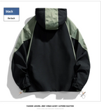 AIDASE  -  Autumn explosion models trend of loose men's fat students workwear jacket large size casual jacket aidase-shop