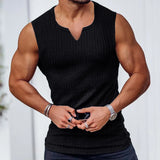 Aidase Summer new men V-neck Vest gym Tank top Men Fitness sleeveless shirt Exercise Sports Undershirt Gyms train vest