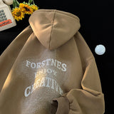 Aidase Collision Drawstring Hooded Sweatshirt Mens Autumn Winter Loose Pullover Fashion Pattern Printed Hoodie Men Women Casual Hoodies aidase-shop