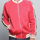 AIDASE  -  New Hot Sale Of The Season Men's Casual Sportswear Stripe Baseball Jacket Autumn Winter Open Cardigan Sweatshirt Loose Fit Comfo aidase-shop