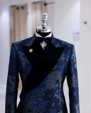 AIDASE  -  Gentleman 2 Piece Men Suits Coat Pants Groom Business Suit Business Wedding Blazer Pants Prom Party Jacket Size Customized aidase-shop