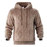 AIDASE  -  Vintage Fashion Long Sleeve Wool Loose Hooded Sweatshirts Men Drawstring Hoodie Autumn Winter Casual Fleece Hoodies Mens Outdoor aidase-shop
