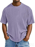 AIDASE  -  New Men's Summer T-shirt Short Sleeve Casual Versatile aidase-shop