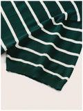 AIDASE  -  Retro Striped Knit T-Shirt Men Crew Neck Short Sleeve Soft Viscose Slim Fit Vintage Basic Casual Summer Top For Mature Gentlemen aidase-shop