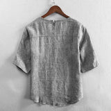 AIDASE  -  Fashion O-Neck Pockets Spliced Printed Vintage T-Shirts Men's Clothing 2025 Summer New Loose Casual Tops All-match Tee Shirt aidase-shop