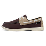 AIDASE  -  Non Slip Men Casual Leather Shoes Loafers New Round-toe Comfortable Flats Driving Shoes Vintage Shoes for Men Zapatos 39-46 aidase-shop