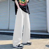 Aidase Harajuku Cotton Wide leg Oversize Pants Casual Pants Baggy Sweatpants Streetwear Long Pants For Men Straight Trousers