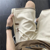 AIDASE  -  Fake Two-piece Ice Silk Men Summer Thin New Loose Casual Sports Trousers aidase-shop