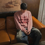 AIDASE  -  Winter New Fashion Men's O-neck Long Sleeve Casual Trendy Daily Simple Basic Loose Knitted Sweater Pullovers Male Clothes Tops aidase-shop
