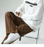 AIDASE  -  Men New Spring and Autumn Style Versatile Wide-leg Trousers Loose Straight-leg Casual Trousers aidase-shop