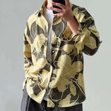 AIDASE  -  Spring Men's Shirt Lazy Niche Casual 2025 Turn-down Collar Single Breast Long Sleeve Streetwear Male Tops aidase-shop