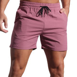 AIDASE  -  Men Casual Shorts Quick Drying Sports Gym Workout Sweatpants Pocket Pocket Breathable Shorts Pants Outfits Streatwear Pantalones aidase-shop