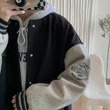 Aidase Baseball Jersey Men's New Oversized Loose Men's Casual Jacket Trendy Cotton Jacket aidase-shop