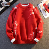 Aidase Sweater Men Autumn Winter Brand Clothing High Quality Knitted Sweater Men's Warm Hole Style Casual Long Sleeve Knitting Pullover aidase-shop