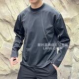 AIDASE  -  Outdoor Long Sve Base irt Qui Dry Moisture ng 3D Suture Cycling Series Men Women Autumn 2025 Stand Fit T-irt aidase-shop