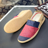 AIDASE  -  Fisherman's Shoes Fashion Flat Canvas Sneakers Slip On Men's Espadrilles Walking Casual Shoes For Men Loafers Summer aidase-shop