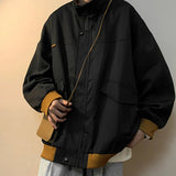 AIDASE  -  American High-end Retro Work Jacket Men's Spring New Korean Design High Street Trend Loose Casual Baseball uniform Aesthetic aidase-shop