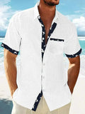 AIDASE  -  New Men's plus size shirt digital printing Hawaiian shirt aidase-shop