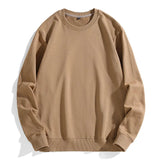 AIDASE  -  New Spring Autumn 100% Cotton Sweatshirt Men Pullover O Neck Tees Streetwear Couple Hoodies Sweatshirts Tops Mens Clothing aidase-shop