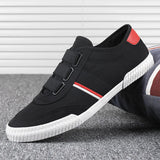 AIDASE  -  Quality Unisex Canvas Low Top Sneakers Soft Latex Insole Comfortable Women Men Casual Shoes Students Shallow Board Shoes aidase-shop