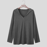 AIDASE  -  Men Sweater Solid Color Knitted Navy Collar Long Sleeve Male Pullovers Streetwear 2025 Fashion Casual Men Clothing S-5XL aidase-shop