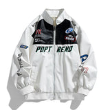 Aidase Leather jacket, men's jacket, Japanese trendy motorcycle suit, stand up collar, new leather jacket, high-end feeling, American aidase-shop