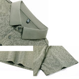 Aidase Business Casual Men's Printed Slim-fit Polo Shirt, Classic Polo Shirt, Breathable, Stretchable, Summer Short-sleeve T-shirt.2024 aidase-shop