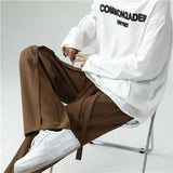 AIDASE  -  Men New Spring and Autumn Style Versatile Wide-leg Trousers Loose Straight-leg Casual Trousers aidase-shop