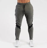Aidase Mens Sports Joggers Casual Stitching Pants Fitness Men Sportswear Tracksuit Bottoms Skinny Sweatpants Gyms Track Pants aidase-shop