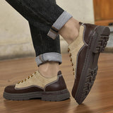 AIDASE  -  Fashionable Urban Thick Soled Anti Slip Workwear Shoes Branded Genuine Leather Business Oxford Shoes High-quality Soft Men Shoes aidase-shop