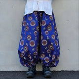AIDASE  -  Men Pants Printing Joggers Elastic Waist Loose Casual Male Lantern Pants Streetwear Baggy Fashion Trousers Men S-5XL aidase-shop