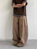 AIDASE  -  Autumn New Sle Retro Japanese y Workwear Wide Leg Casual Loose Long Pants Men Women Drapey Polyester Youthful Energy aidase-shop