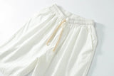 AIDASE  -  Large Men's Cotton and Linen Shorts, Men's Summer Japanese Retro Shorts, Casual Thin Straight Leg Cool Cropped Pants, Men's aidase-shop