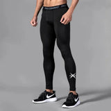 Aidase Men's Compression Leggings Sports Base Layer Running Workout Basketball Athletic Gym Tights Pants aidase-shop