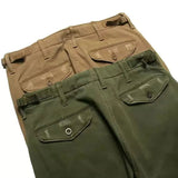 AIDASE  -  American Vintage Men Cargo Pants Distress Scratch Washed Cotton Straight Pants Trousers Spring Autumn Heavy Weight Casual Pant aidase-shop