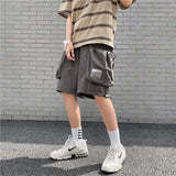 AIDASE  -  Loose Casual Workwear Men's Shorts Trendy and Versatile Pinch Pants in Summer Thin Style