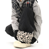 AIDASE  -  Winter Leopard Print Cotton-padded Trousers Men's Lambskin Ski Pants Casual Straight Thick Warm Wide Leg Windproof Long Pants aidase-shop
