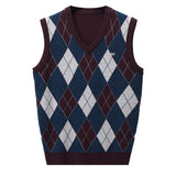 Aidase Unisex, New Autumn and Winter Warm Vest, Men's Stylish Slim-fit V-neck Sweater.stretch ，S-3XL Student Sweater aidase-shop