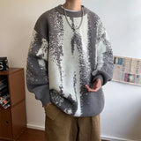 Aidase Winter Sweaters Men Warm Retro Knitted Pullovers Men Oversized Streetwear Loose Long Sleeved Sweaters Mens Jumper Clothes aidase-shop