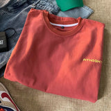 Aidase T-shirt Men's Cotton Street Short-sleeved Summer Round Neck Tops Tees Loose Half Sleeves Letter Print Daily Casual T Shirts aidase-shop