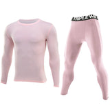 Aidase Men Long Sleeve Tracksuits GYM Fitness Tee + Leggings Men's Sport Running Set Yoga Skiing Basketball Football Clothes Suit 96 aidase-shop