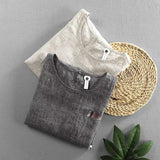 AIDASE  -  Fashion O-Neck Pockets Spliced Printed Vintage T-Shirts Men's Clothing 2025 Summer New Loose Casual Tops All-match Tee Shirt aidase-shop