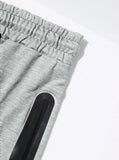 AIDASE  -  European American Spring Summer Men's Casual Sports Leggings Trousers Fitness Running Zipper Pants aidase-shop