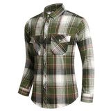 AIDASE  -  Loose Wrinkle-Free Men'S Streetwear Shirt Mens Fashion Casual Striped Linen Lapel Long Sleeve Shirt Top Blouse рубашка aidase-shop