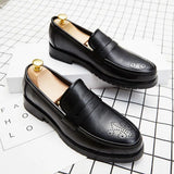 Luxurious Men Dress Shoes  Inner High Loafers Men Shoes Casual Shoe Man Fit Classic Party British Men's Height-increasing Shoes aidase-shop